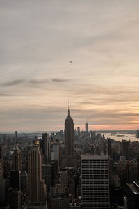 New york seen from top of the rock