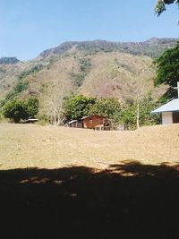 Scenic view of mountains