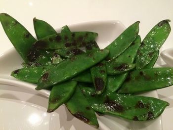 Close-up of green leaves