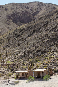 View of mountain range