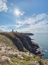 Cap frehel, bretagne, france