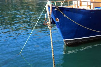 Boat in sea