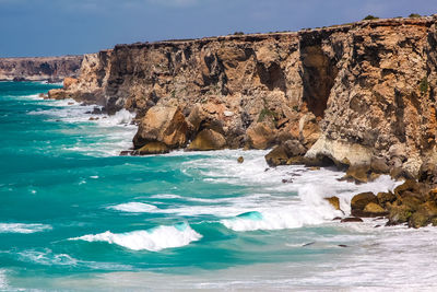 Scenic cliffs of head of bight, nullarbor, south australia