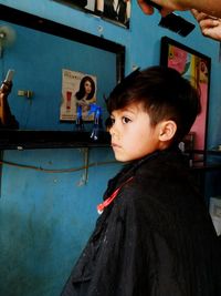 Portrait of young man