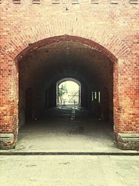 Entrance of old building