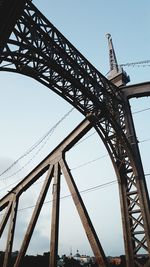 Low angle view of bridge