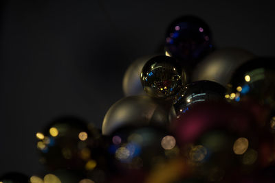 Close-up of illuminated ball