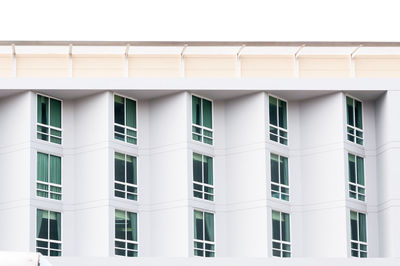 Low angle view of residential building