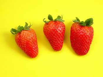 Close-up of strawberries