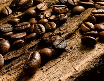 Full frame shot of coffee beans