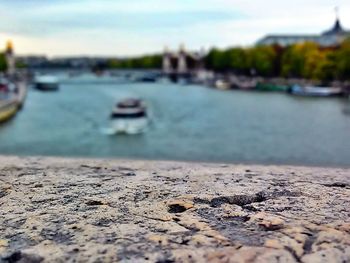 Surface level of sea