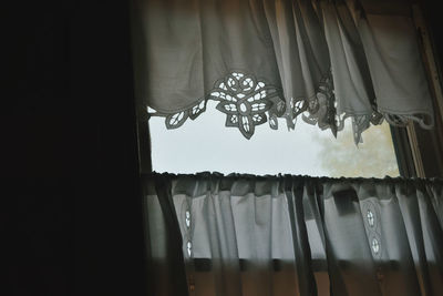 Close-up of curtain