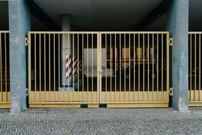 Footpath by building