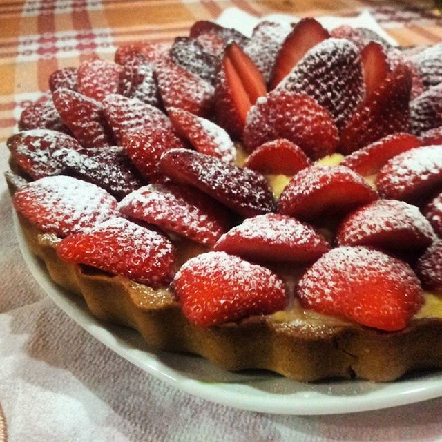 food and drink, food, freshness, indoors, fruit, strawberry, sweet food, healthy eating, still life, ready-to-eat, indulgence, dessert, red, raspberry, close-up, plate, berry fruit, table, bowl, temptation