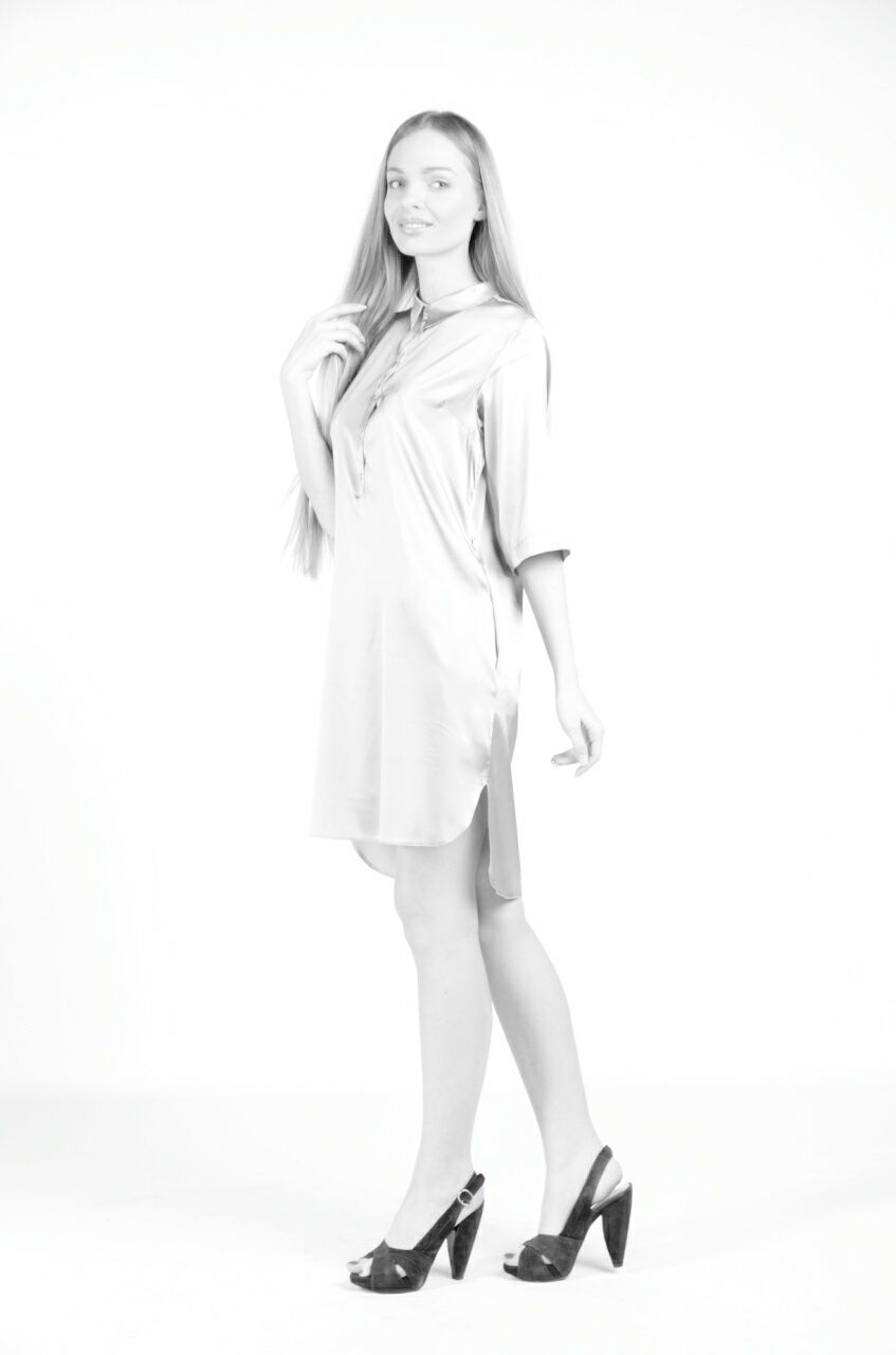 white background, full length, long hair, studio shot, young adult, portrait, beautiful woman, one person, looking at camera, standing, front view, blond hair, young women, only women, one young woman only, high heels, beauty, one woman only, women, adults only, real people, adult, people, smiling, indoors, day