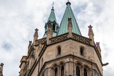Low angle view of building against sky