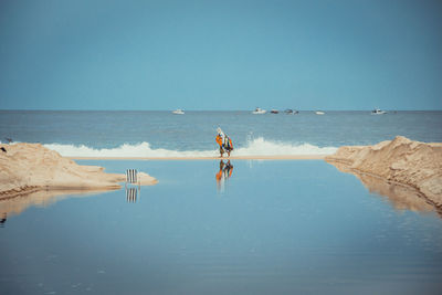 People in sea