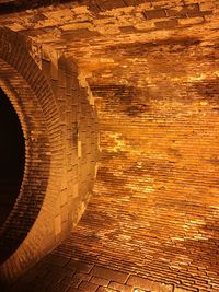 View of brick wall