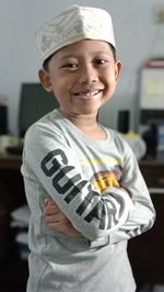 Portrait of a smiling boy