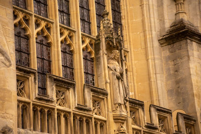 Low angle view of historical building