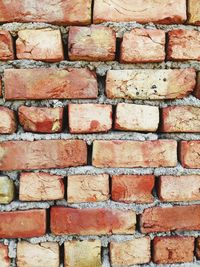 Full frame shot of brick wall