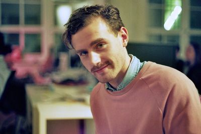 Portrait of a smiling young man