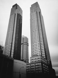 Low angle view of modern office building