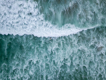 Full frame shot of sea waves