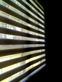 Close-up of window blinds