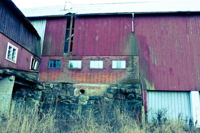 View of old house
