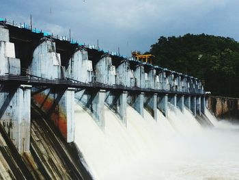 Built structure in water