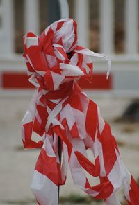 Close-up of flag