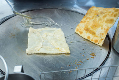 Fried delicious roti