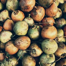 Close-up of vegetables in market