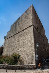 Dubrovnik walls in a beautiful early spring day