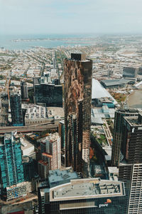 Aerial view of cityscape