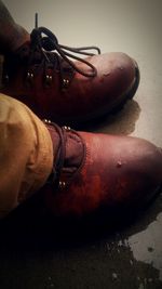 Close-up of old building