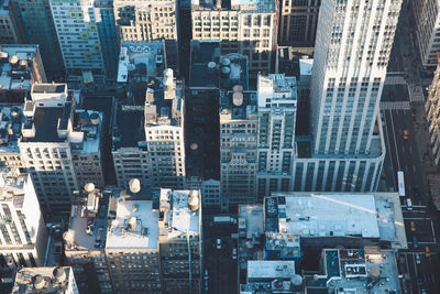 Aerial view of city