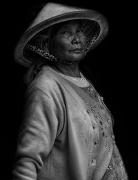 Portrait of an asian senior woman