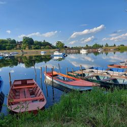Boats in the harbor