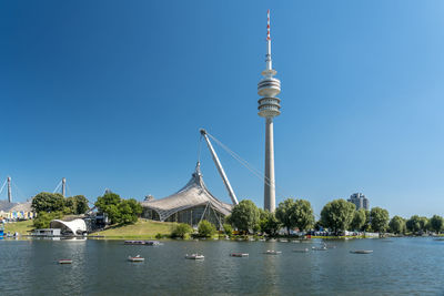 View of buildings at waterfront