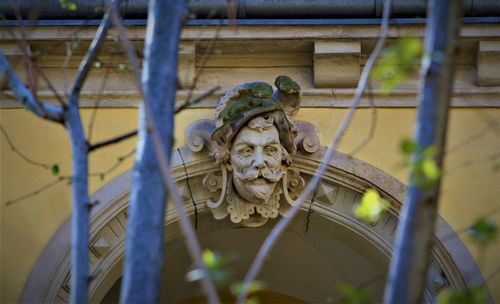 Close-up of a sculpture