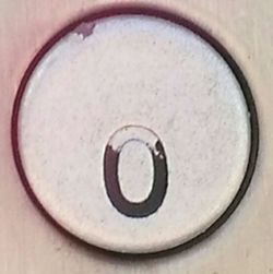 Close up of key