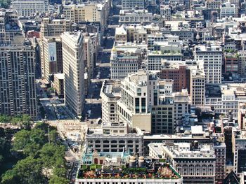 Aerial view of a city