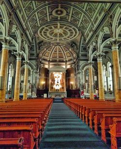 Interior of cathedral