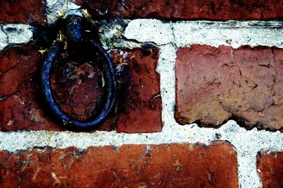 Close-up of weathered wall