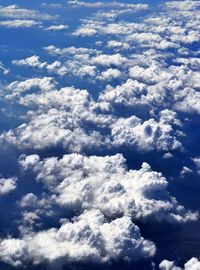 Low angle view of clouds in sky