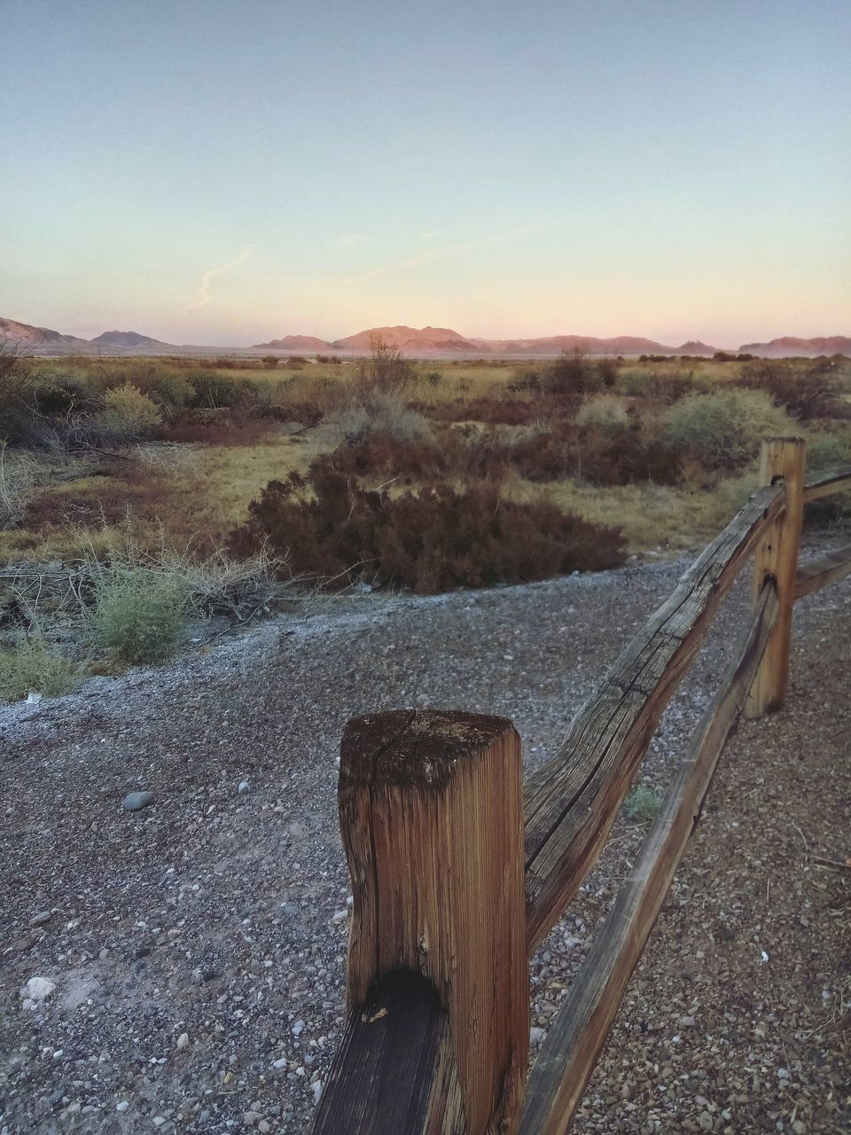 SCENIC VIEW OF LAND AGAINST CLEAR SKY