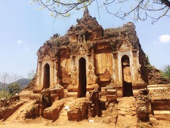 Old ruins of temple