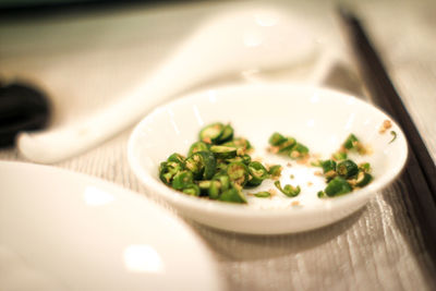 Close-up of salad in bowl